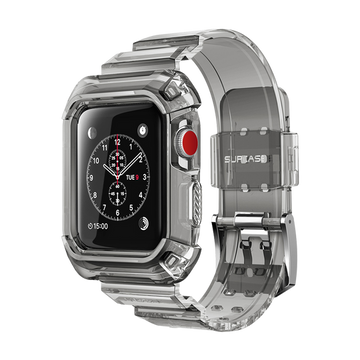 Supcase UBPro Apple Watch Case for Apple Watch Series 3 (42mm) and Apple Watch Series 1 (2015) & Series 2 (2016) - Clear