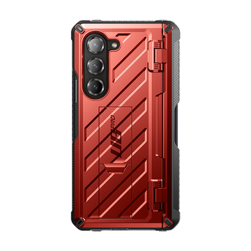 Galaxy Z Fold6 Unicorn Beetle PRO Rugged Case - Metallic Red