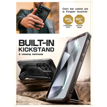 Galaxy S25 Ultra Unicorn Beetle PRO Rugged Case-Black