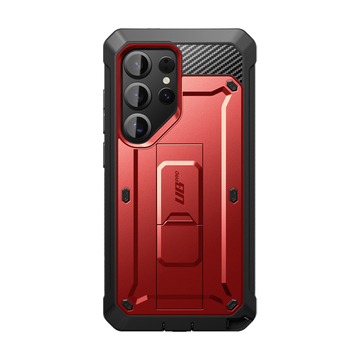 Galaxy S25 Ultra Unicorn Beetle PRO Rugged Case-Metallic Red