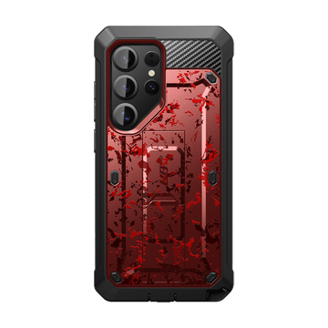 Galaxy S25 Ultra Unicorn Beetle PRO Rugged Case-Red Enigma