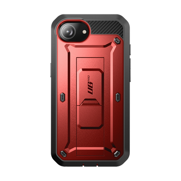 iPhone 16e (2025) Unicorn Beetle Pro Rugged Case-Metallic Red