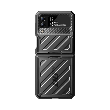 Galaxy Z Flip3 Unicorn Beetle PRO Rugged Case with Belt Clip-Black
