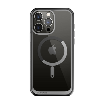 iPhone 15 Pro Max 6.7 inch Unicorn Beetle MAG Slim Clear MagSafe Case-Black