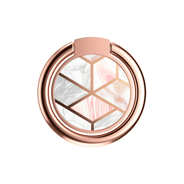 Phone Ring Holder Cosmo Snaps - Marble Pink