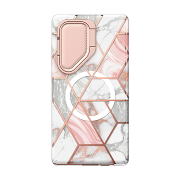 Galaxy S24 Ultra Cosmo Cute Case -Marble Pink