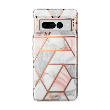 Google Pixel 7 Pro Cosmo Case - Marble Pink