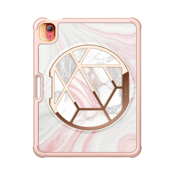 iPad 10.9 inch (2022) Cosmo Case-Marble Pink