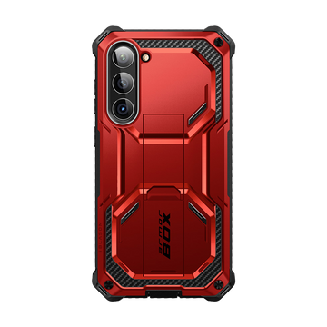 Galaxy S23 Plus Armorbox Case-Metallic Red