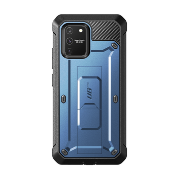 Galaxy S10 Lite Unicorn Beetle Pro Full Body Rugged Holster Case Metallic Blue