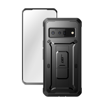 Google Pixel 6 Pro Unicorn Beetle PRO Rugged Holster Case-Black