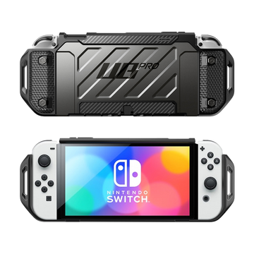 Nintendo Switch OLED Unicorn Beetle PRO Dockable Grip Case-Black