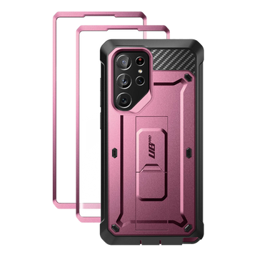 Galaxy S22 Ultra Unicorn Beetle PRO Screen Protector Case-Burgundy Media 1 of 1