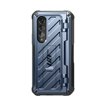 Galaxy Z Fold 3 Unicorn Beetle PRO Rugged Case with S-Pen Holder-Metallic Blue