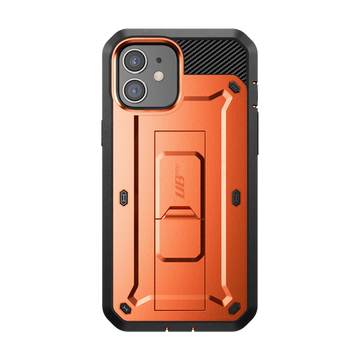 iPhone 12 6.1 inch Unicorn Beetle Pro Rugged Case-Orange