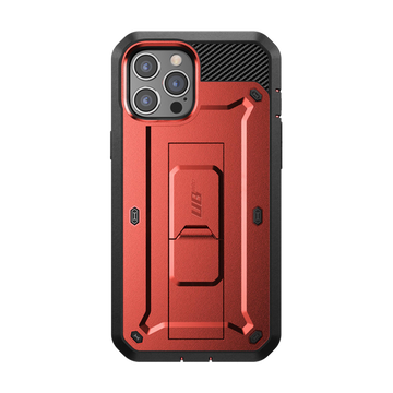 iPhone 12 Pro Max 6.7 inch Unicorn Beetle Pro Rugged Case-Metallic Red