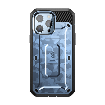 iPhone 13 Pro Max 6.7 inch Unicorn Beetle Pro Rugged Case-Navy Camo