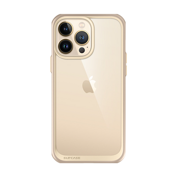 iPhone 13 Pro Max 6.7 inch Unicorn Beetle Style Slim Clear Case-Tan
