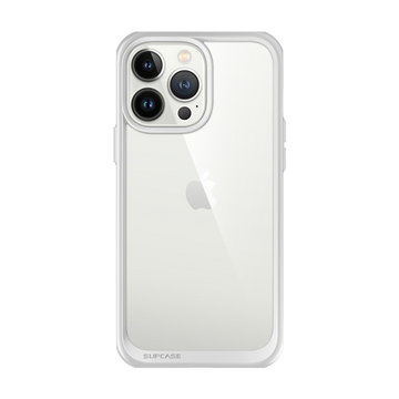 iPhone 13 Pro Max 6.7 inch Unicorn Beetle Style Slim Clear Case-Gray