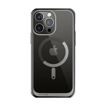 iPhone 14 Pro Max 6.7 inch Unicorn Beetle MAG Slim Clear MagSafe Case-Black