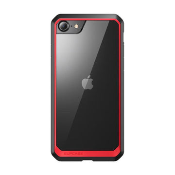 iPhone 8 Unicorn Beetle Hybrid Protective Bumper Case-Red