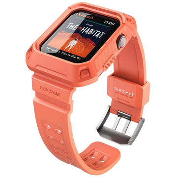 Apple Watch UB Pro Wristband Case (44mm/45mm)-Peach