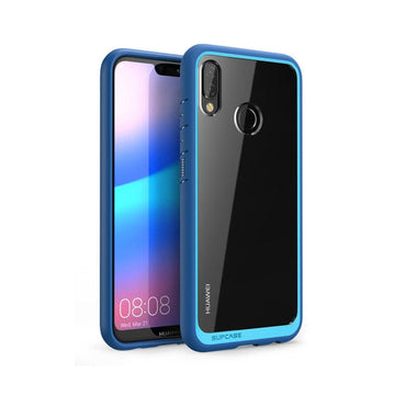 Huawei P20 lite Unicorn Beetle Style Slim Clear Case-Navy