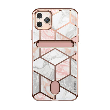 i-Blason Cosmo Wallet Slim Designer Wallet Case for Apple iPhone 11 Pro (2019), 5.8 Inch (Marble)