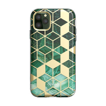 i-Blason Cosmo Series Case for iPhone 11 Pro 5.8 inch, Slim Full-Body Stylish Protective Case with Built-in Screen Protector (Green)