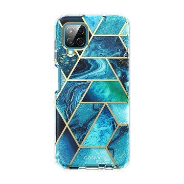 Galaxy A12 Cosmo Case - Ocean Blue