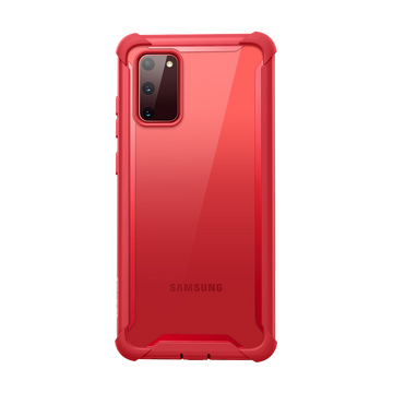 Galaxy S20 FE 5G Ares Clear Rugged Case - Red
