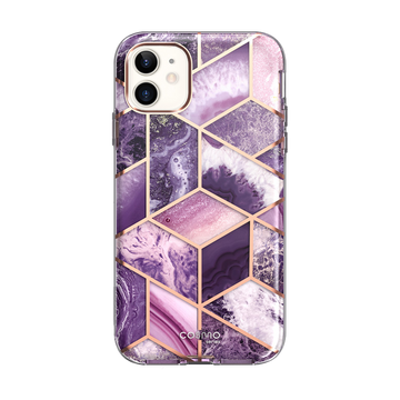i-Blason Cosmo Series Case for iPhone 12, iPhone 12 Pro 6.1 inch (2020 Release), Slim Full-Body Stylish Protective Case with Built-in Screen Protector (Ameth)