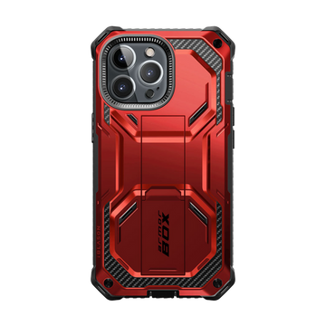 iPhone 14 Pro Max Armorbox Case - Metallic Red