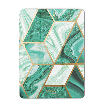 i-Blason Cosmo Case for 10.2 inch 7th 8th and 9th Gen iPad, Full-Body Trifold with Built-in Screen Protector Protective Smart Cover (Parsio)