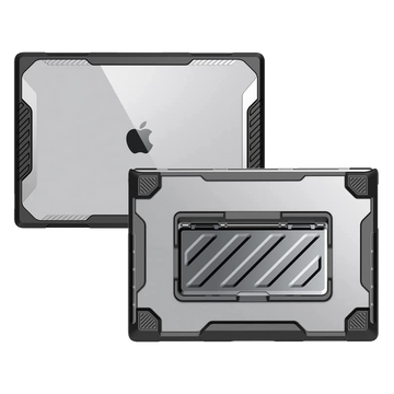 MacBook Pro 16 inch (2021/2023) Unicorn Beetle PRO Case Cover with Kickstand-Black