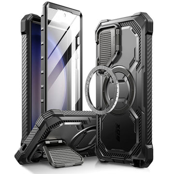 Galaxy S24 Ultra Armorbox Protective Phone Case - Black