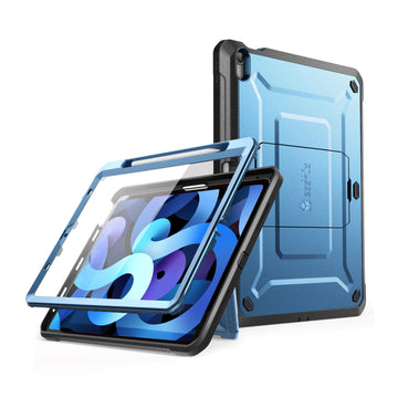 iPad Air 4 / 5 Unicorn Beetle PRO Rugged Kickstand Case-Metallic Blue