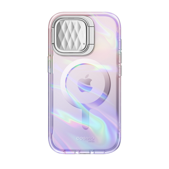 iPhone 15 Pro Max Cosmo Mag Case - Pink Laser