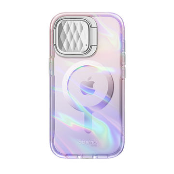 iPhone 15 Pro Max Cosmo Mag Case - Pink Laser