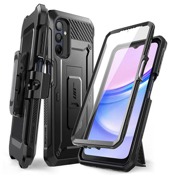 Galaxy A15 Unicorn Beetle Pro Rugged Holster Case-Black