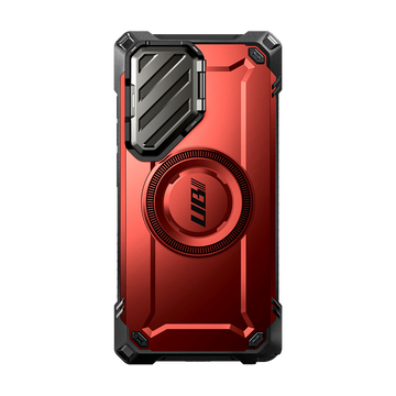 Galaxy S25 Ultra Unicorn Beetle MAG XT Bumper Case -Metallic Red