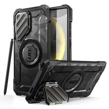 Galaxy S25 Ultra Unicorn Beetle MAG XT Bumper Case -Black Camo