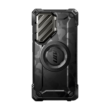 Galaxy S25 Ultra Unicorn Beetle MAG XT Bumper Case -Black Camo
