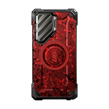 Galaxy S25 Ultra Unicorn Beetle MAG XT Bumper Case -Red Enigma
