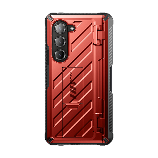 Galaxy Z Fold6 Unicorn Beetle PRO Rugged Case - Metallic Red