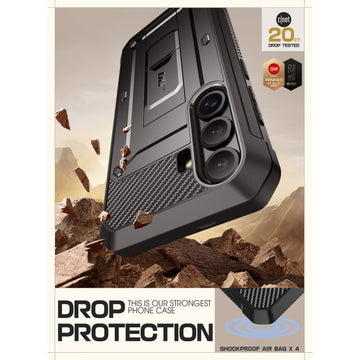 Galaxy S25 Plus Unicorn Beetle PRO Rugged Case-Black