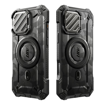 iPhone 16 Pro Max 6.9 inch Unicorn Beetle MAG XT MagSafe Case- Camo Gray