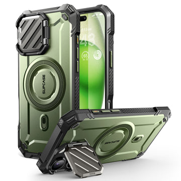 iPhone 16 Pro Max 6.9 inch Unicorn Beetle MAG XT MagSafe Case- Dark Green