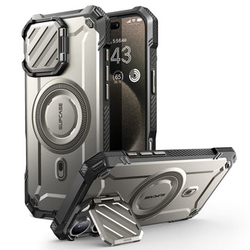 iPhone 16 Pro Max 6.9 inch Unicorn Beetle MAG XT MagSafe Case- Titan Gray