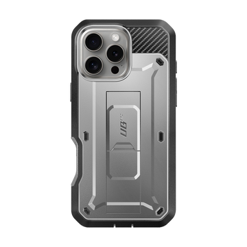 iPhone 16 Pro 6.3 inch Unicorn Beetle Pro Rugged Case-Titan Gray